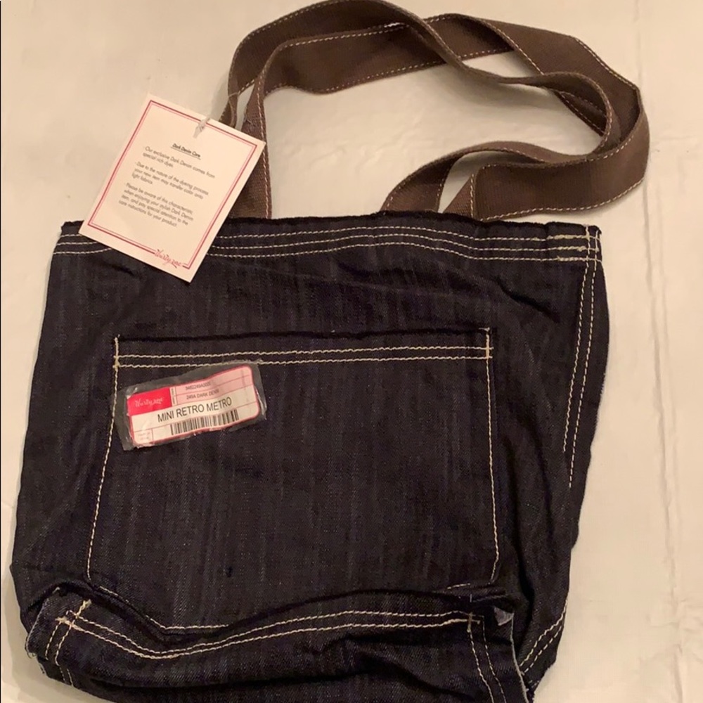 Brand New Dark Denim Mini Retro Metro
